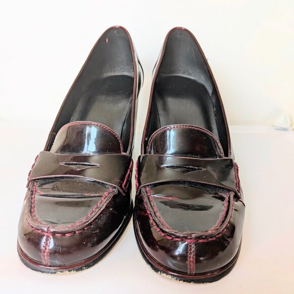 90 MICHAEL KORS Buchanan Patent Loafer wine burgundy - Picture 4 of 8